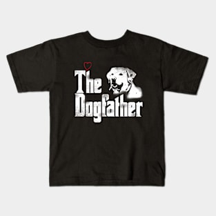 The Dogfather Labrador Dad Kids T-Shirt